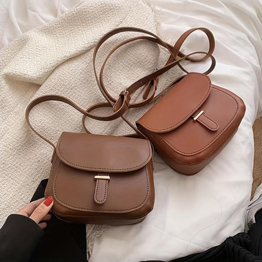 Linnea Retro Sadels-crossbodyväska